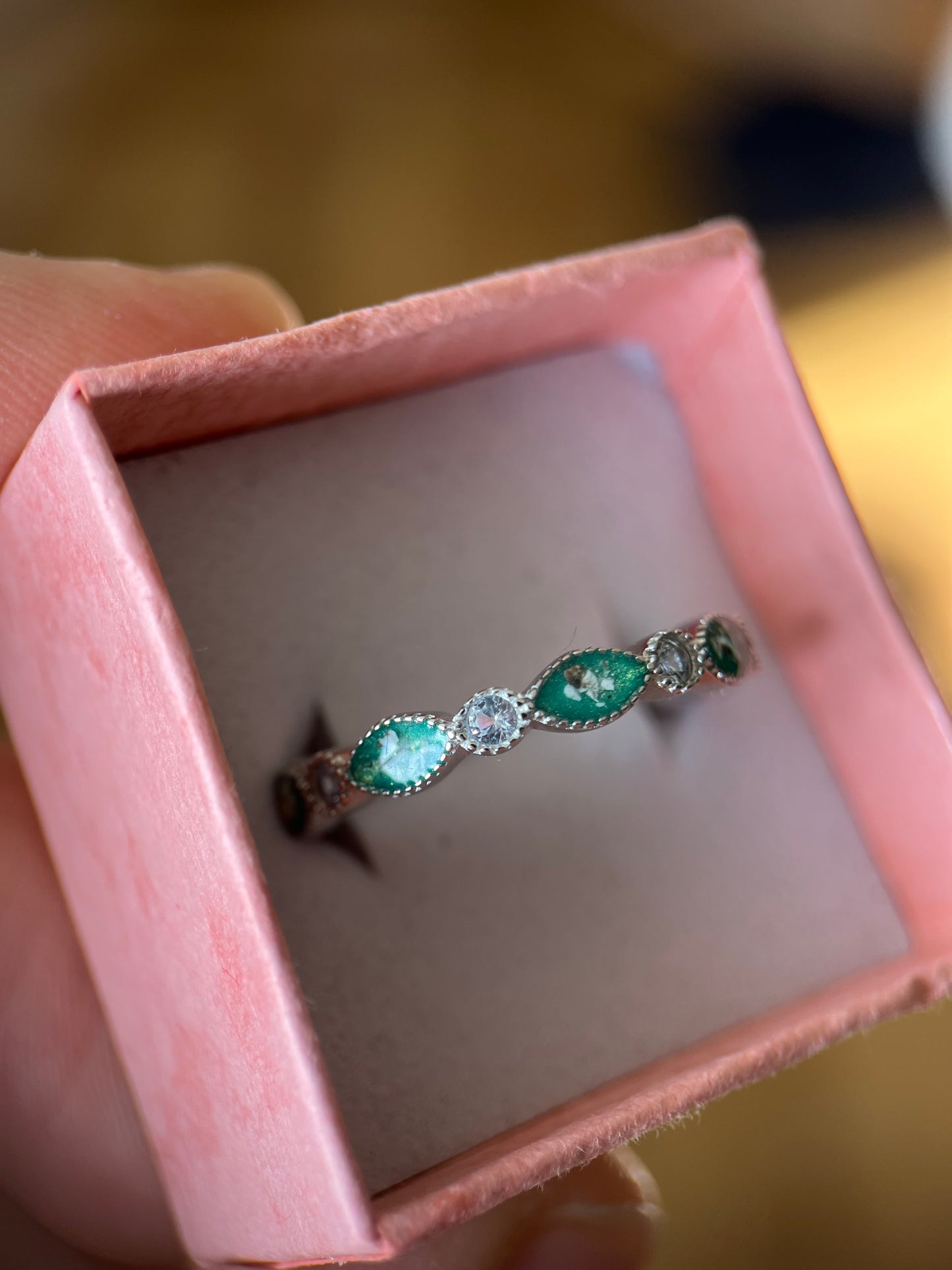 Birthstone Stacker Eternity Ring