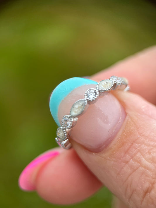 Birthstone Stacker Eternity Ring