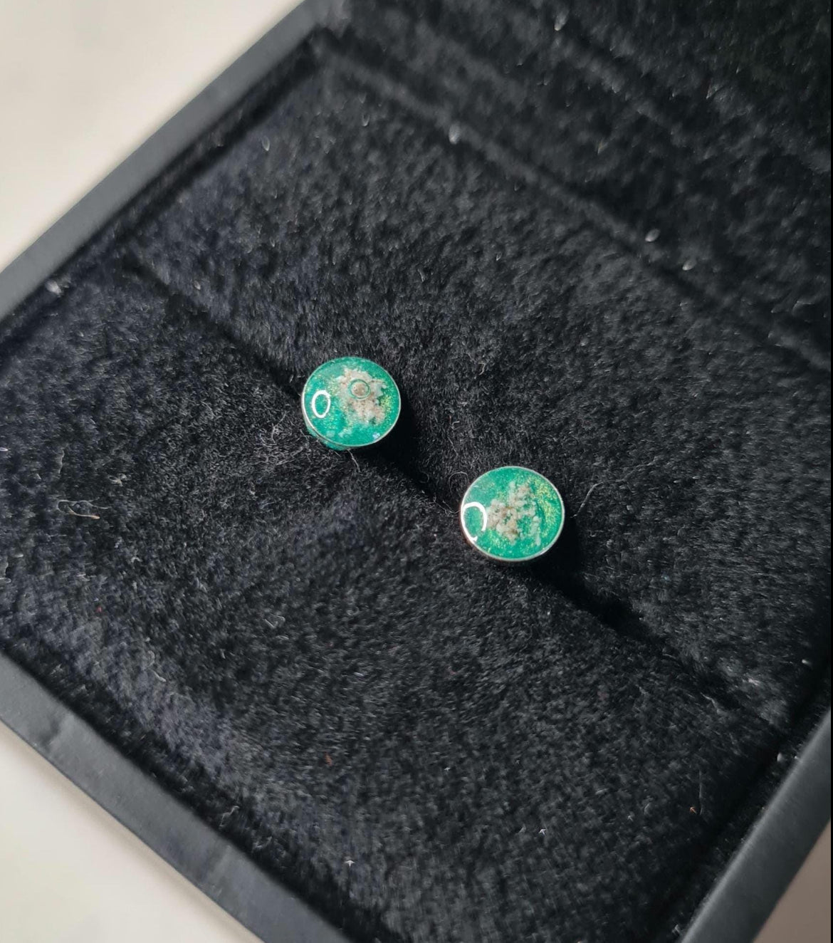 Circular Stud Earrings