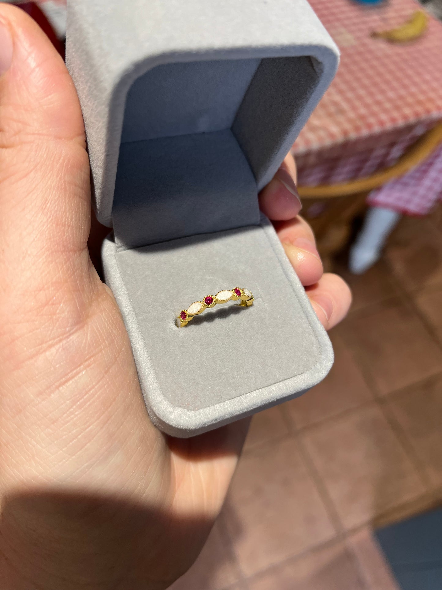 Birthstone Stacker Eternity Ring