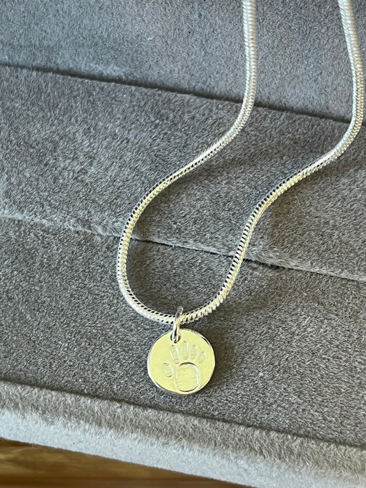Handprint & Footprint Necklace