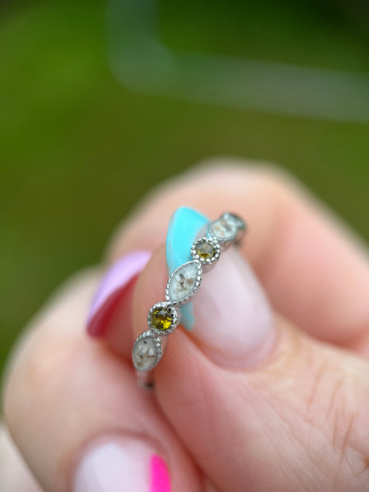 Birthstone Stacker Eternity Ring