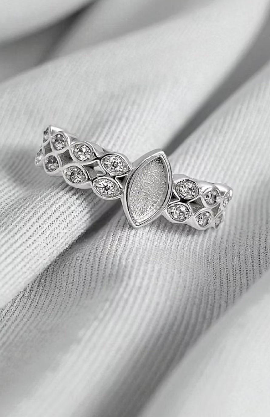 Double Marquise Band