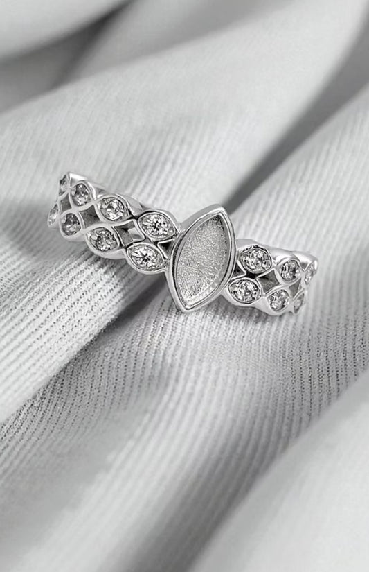 Double Marquise Band