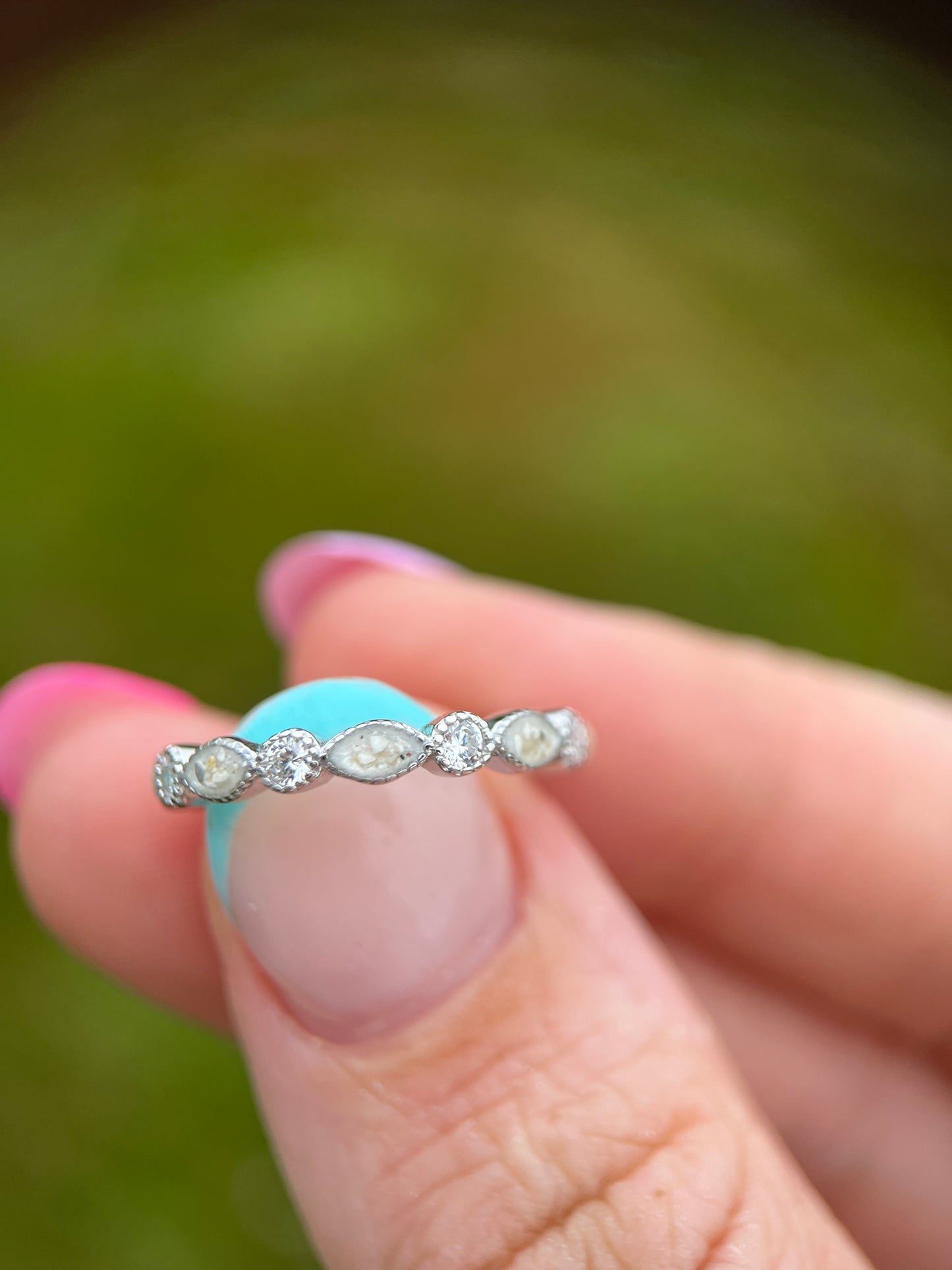 Birthstone Stacker Eternity Ring