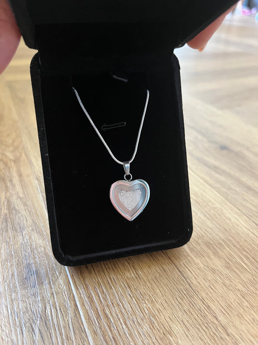Heart Urn Style Necklace