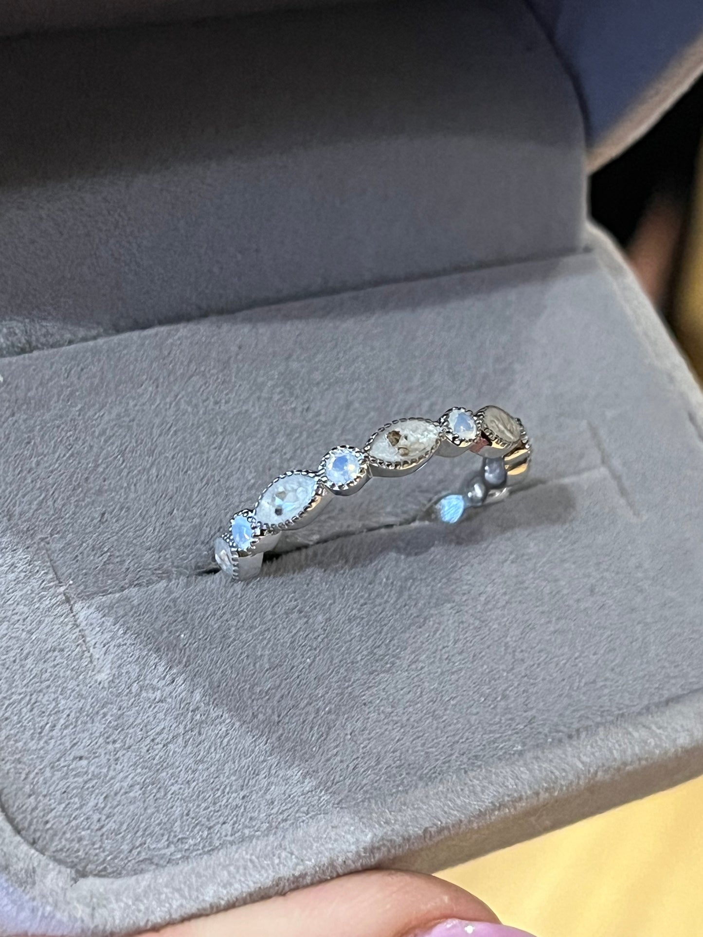 Birthstone Stacker Eternity Ring