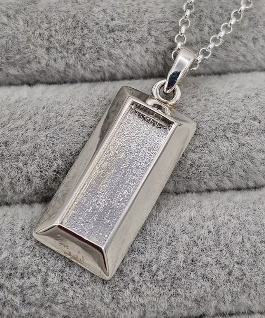 Men’s rectangle Necklace Pendant
