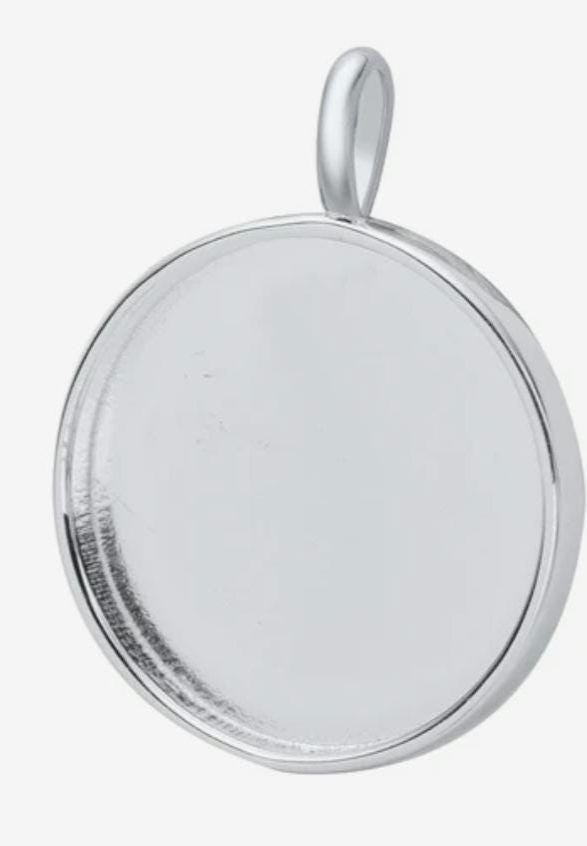 Personalised Cremation Ashes Resin Necklace – Custom Memorial Pendant with Sterling Silver Chain – Breastmilk Keepsake Jewellery