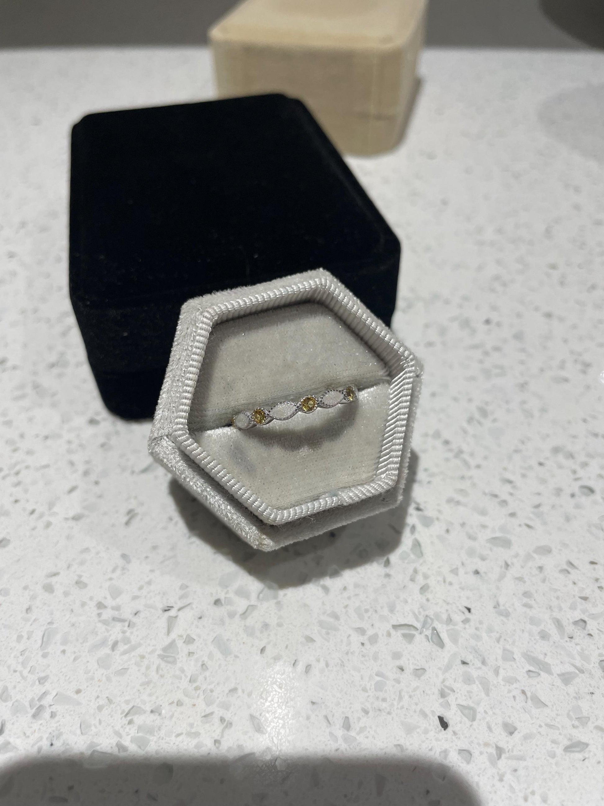 Custom Birthstone Ring with Breastmilk or Ashes – Sterling Silver Keepsake Jewellery – Breastfeeding or Memorial Gift