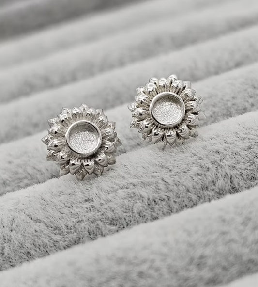 Sunflower Stud Earrings