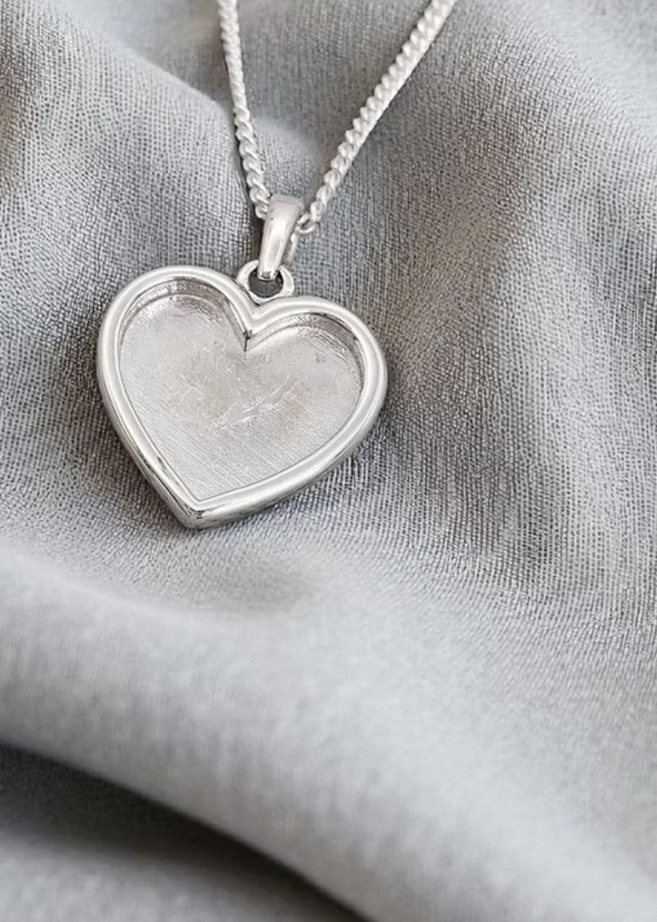 Heart-Shaped Keepsake Pendant