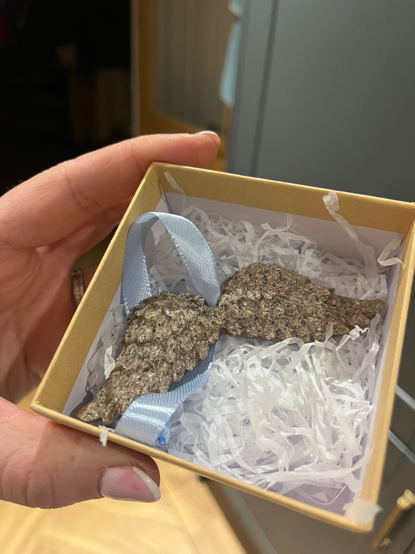 Angel Wing Ashes Keepsake