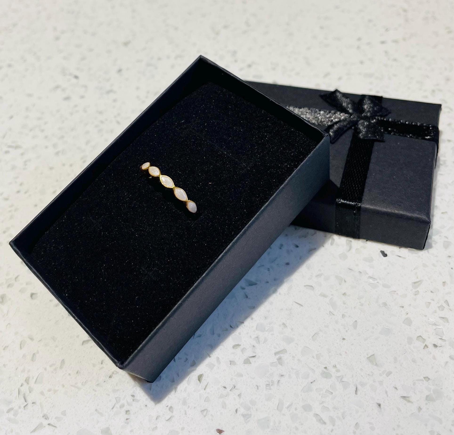 Breastmilk Stacker Eternity Keepsake Ring, Memorial Ring, Cremation Ring, Inclusion Ring